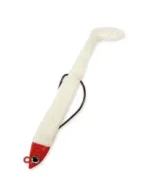 Nomura-Super weedless minnows-White Red Head