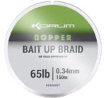 Korum Bopper Bait Up Fishing Braid 65Lb 150m Spool Spod Braid