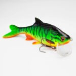 Westin Ricky the Roach Real Swimbait Low Floating Crazy Firetiger