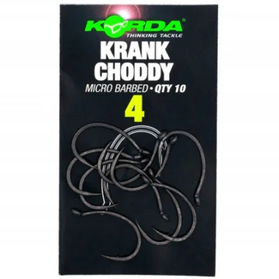 Korda Krank Choddy Hooks size 4