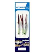Saltwater Pro 3 Hook Red Hokkai Rigs