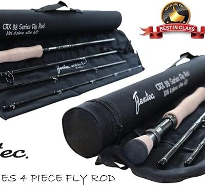 Flextec Carbon Fibre CRX88 Fly Rod, 4 Piece, 11' #8/9