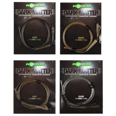 Korda Dark Matter Fishing Leader Hybrid Lead Clip (Clay)