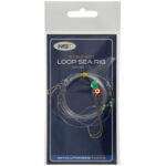 NGT Double Hook Loop Sea Rig Fishing Size 2/0