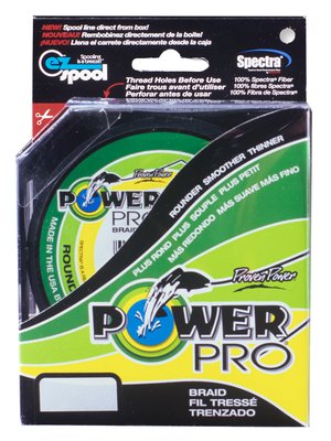 Power Pro Green Braid 275m Spool: 30kg