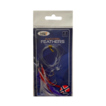 NGT Mackerel Feathers Rig - 3 Hook Size 2/0, Ready-Made Sea Fishing Rig
