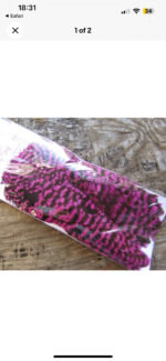 Irish Fly Supplies Scandi Hen Saddle Grizzle (Pink Grizzle)