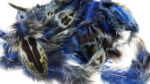 Irish Fly Supplies Irish hen pheasant breast feathers (Dyed Mid Blue 3g)