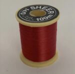 Gordon Griffiths 14/0 Sheer Ultra Fine Fly Tying Thread on 100m Spools (Rose Red)