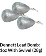 Pear Weight with Swivel 1oz