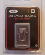 NGT 15 Eyed Barbed Hooks