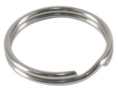WSB Tackle Stainless Steel Split Ring 10pc