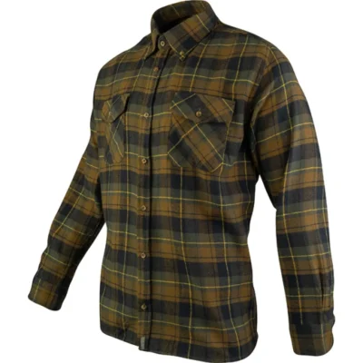 JACK PYKE Mens Flannel Long Sleeve Shirt