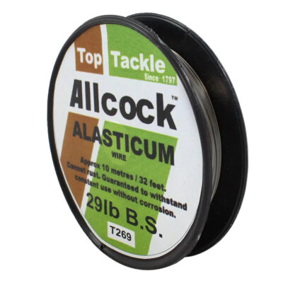 Allcock 49Strand Wire 30lb With Crimps