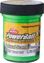Berkley PowerBait Natural Scent Glitter Trout Bait (Green)