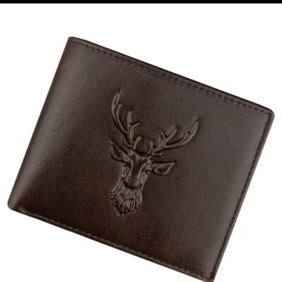 Stag Leather Wallet (Brown)