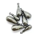 Rounded Pear Lead Weights 3.5g (Pack of 5)