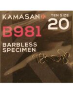 Kamasan B981 Specimen Hooks #20