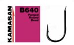 Kamasan B640 Forged Round Bend Spade End Hooks #24