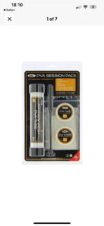 PVA Session Pack - 7m Narrow Tube with Plunger, Tape, String and Bags