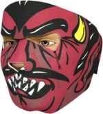 Viper Devil Red Face Mask