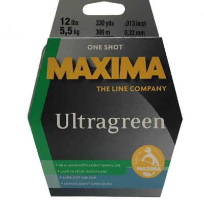 Maxima Ultra Green Fishing Line 12lb 250Yards