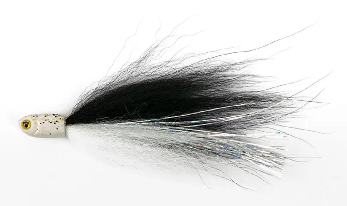 Fox Rage Dropshot Fly Salt N Pepper 2pcs