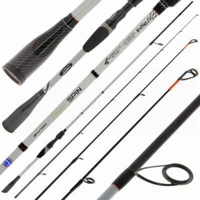 NGT Dynamic Spin 8ft Lure Fishing Rod 6-25g